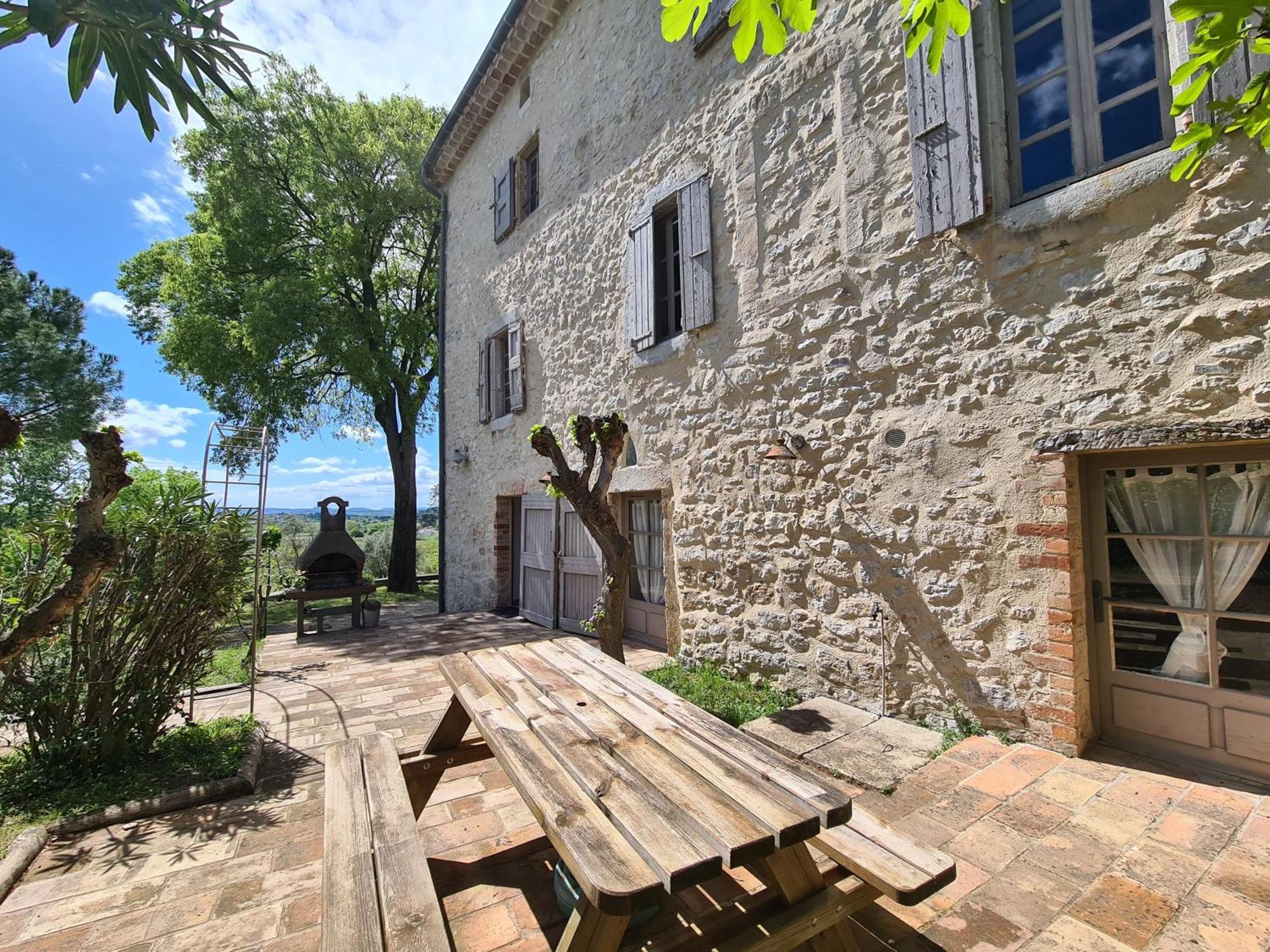 La Bastide De Peyremale, Gites En Cevennes, Piscine, Tennis バガール エクステリア 写真