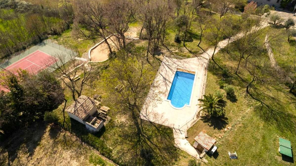 La Bastide De Peyremale, Gites En Cevennes, Piscine, Tennis バガール エクステリア 写真